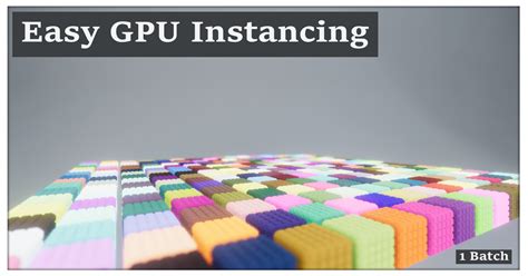 Adding per-instance properties to <b>GPU</b> <b>instancing</b> <b>shaders</b> By default, <b>Unity</b> <b>GPU</b> instances GameObjects with different Transforms in each instanced draw call. . Unity shader graph gpu instancing